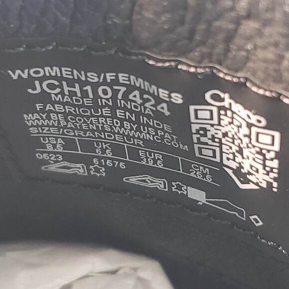 Chaco Fields Chelsea Boots Womens 8.5 Black Waterproof Lug Sole Cottagecore - Picture 6 of 7